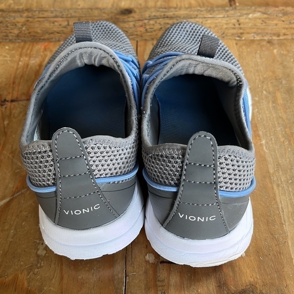 VIONIC Gray Jada Women’s Slip On Mesh Fitness Athletic Training Shoe Sneaker 7.5 - Picture 3 of 12